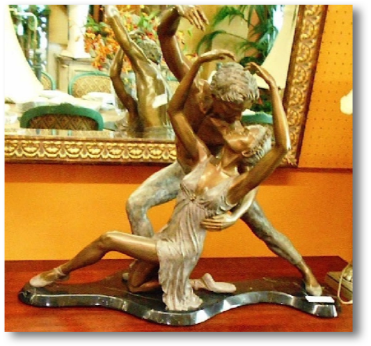 Ballet Dancers Sculptured by Jerry Joslin
